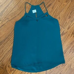 Express Green tank top Blouse - size XSmall